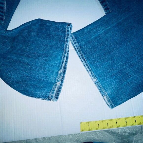 True Religion Jeans Ricky Relaxed Straight No Flap Size 38x33 USA Men's - Picture 11 of 16